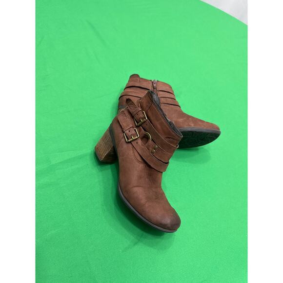 Josef Seibel Brown leather Britney 02 ankle boots 37 (US 6) Made in Germany - Picture 4 of 16